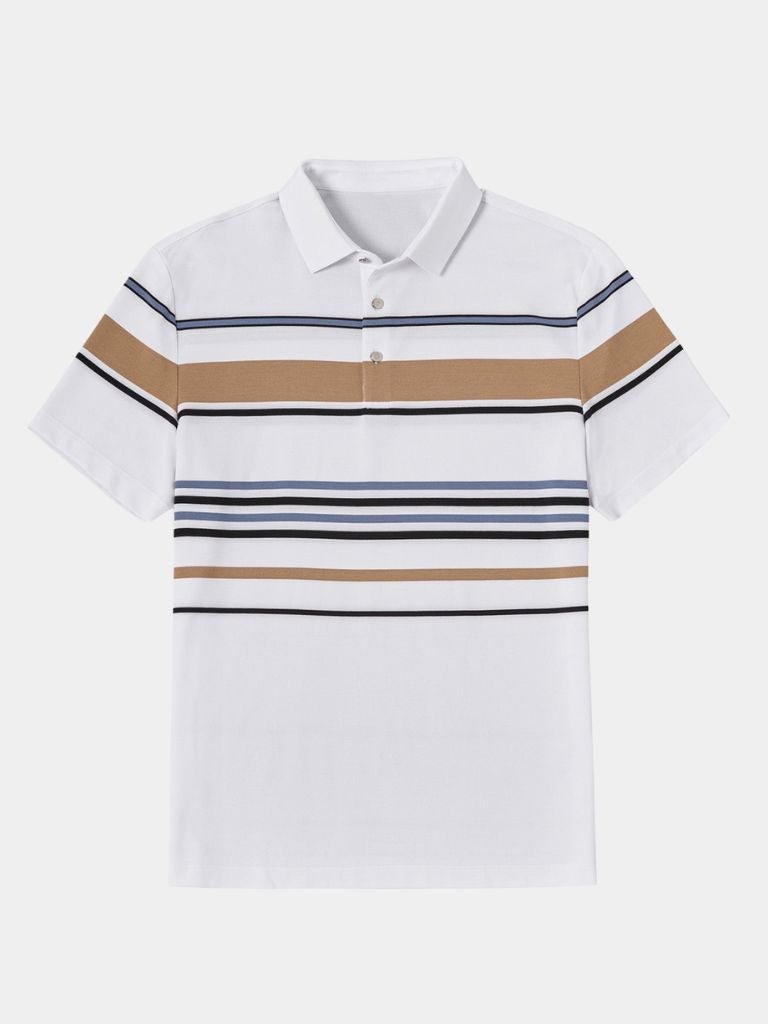 Sunset Stripe Polo – CAAYWORLD CAAYWORLD