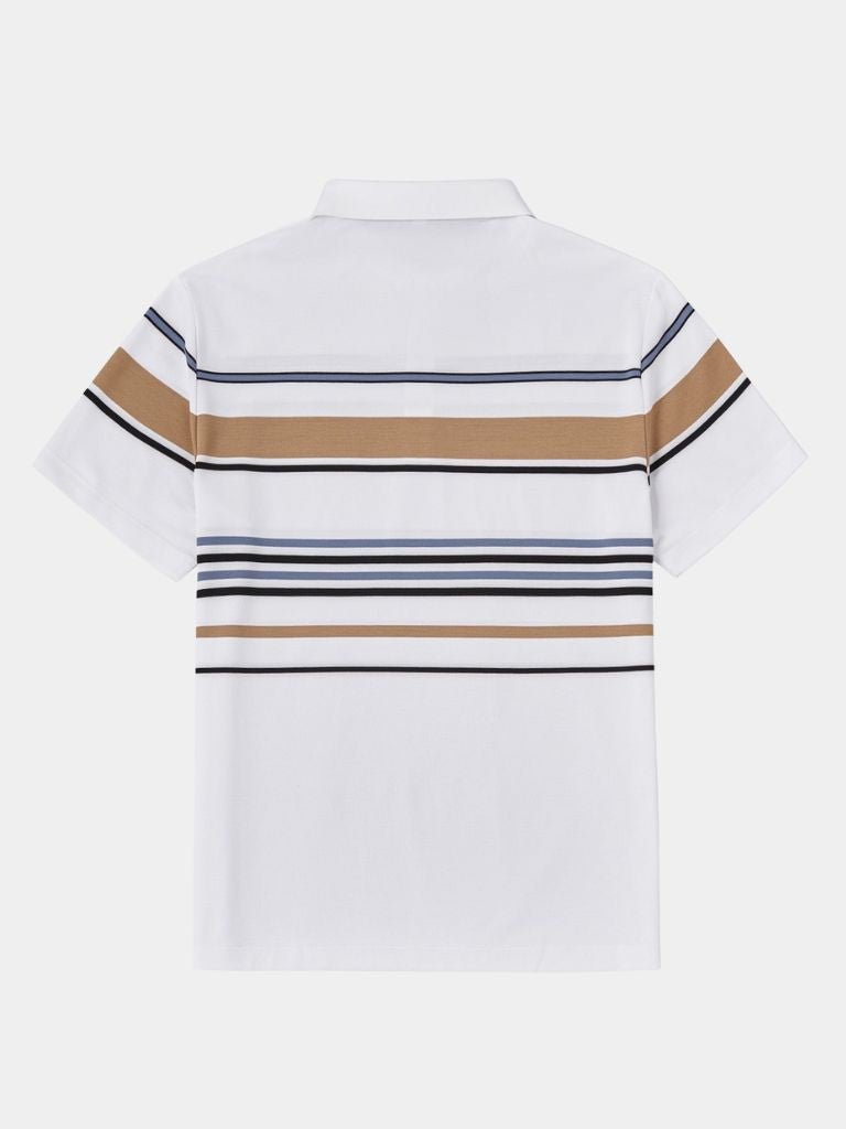Sunset Stripe Polo – CAAYWORLD CAAYWORLD
