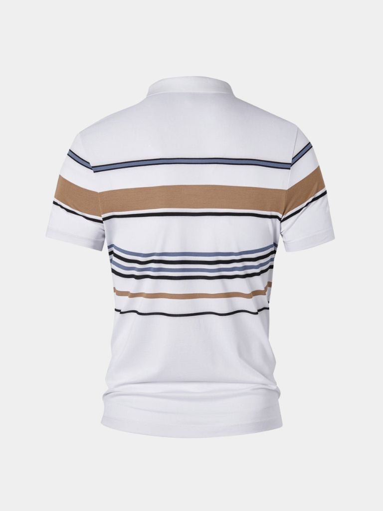 Sunset Stripe Polo – CAAYWORLD CAAYWORLD