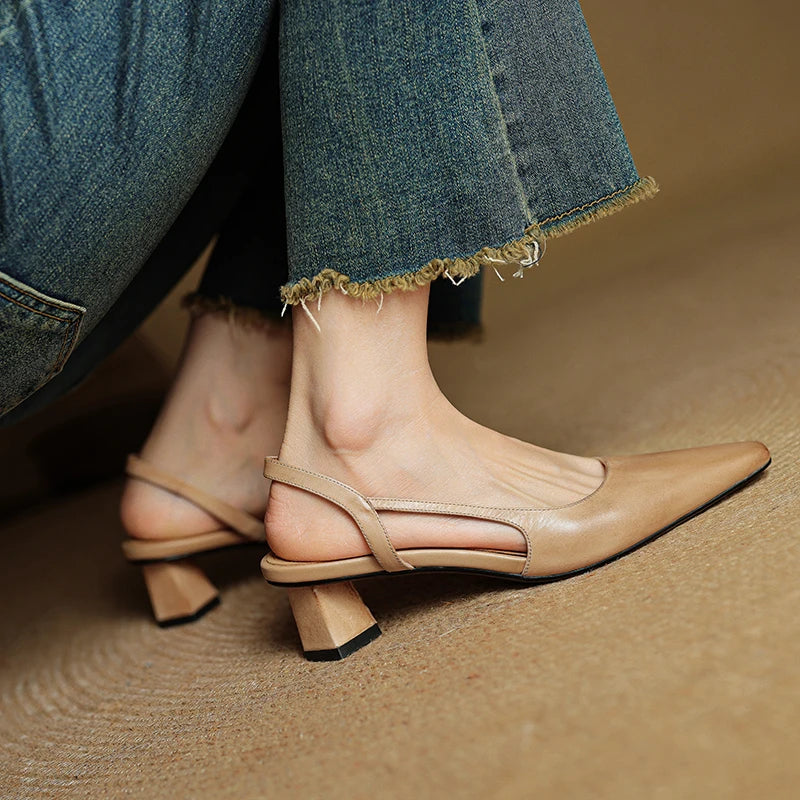 Sylvie Leather - Heels CAAYWORLD WOMEN