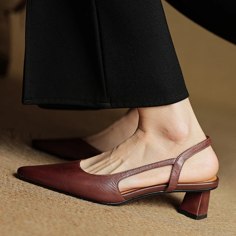 Sylvie Leather - Heels CAAYWORLD WOMEN