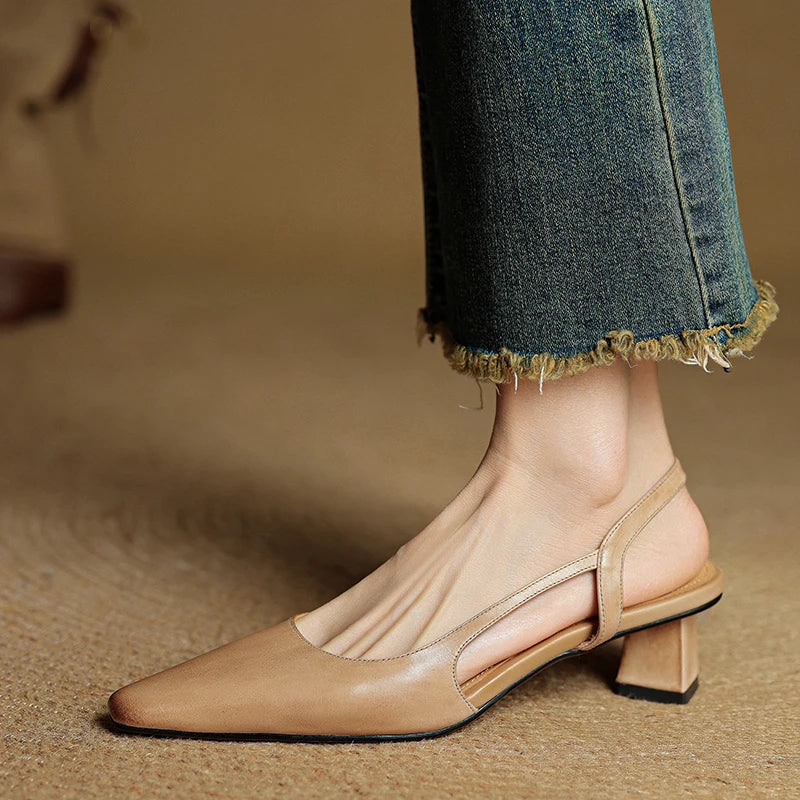 Sylvie Leather - Heels CAAYWORLD WOMEN