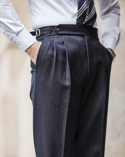 Tailored Business Slim Fit - Trousers CAAYWORLD MEN