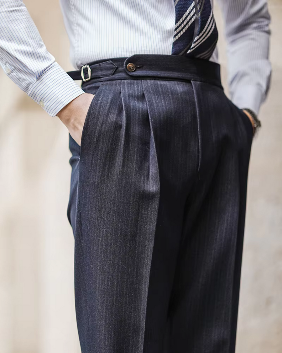 Tailored Business Slim Fit - Trousers CAAYWORLD MEN
