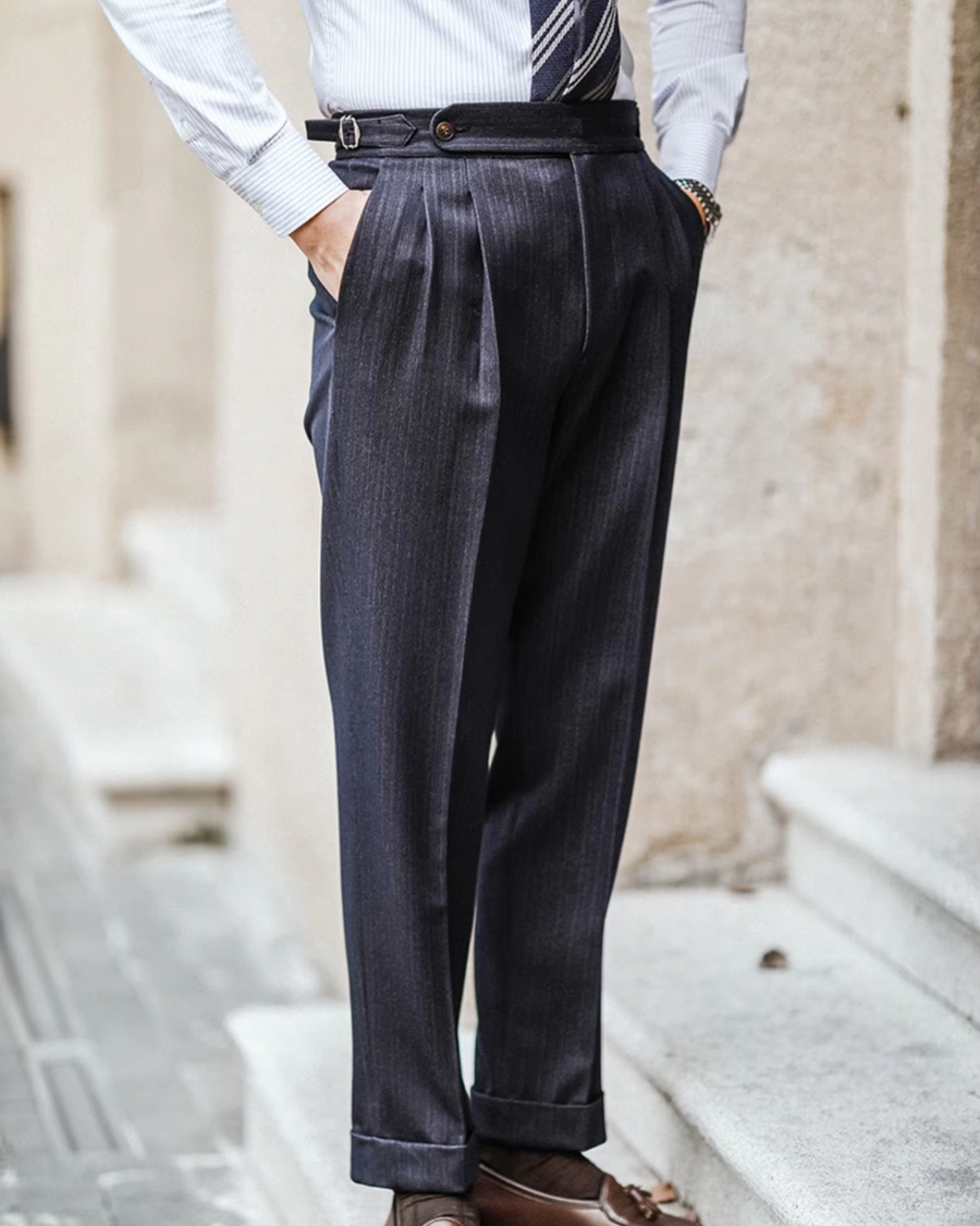 Tailored Business Slim Fit - Trousers CAAYWORLD MEN