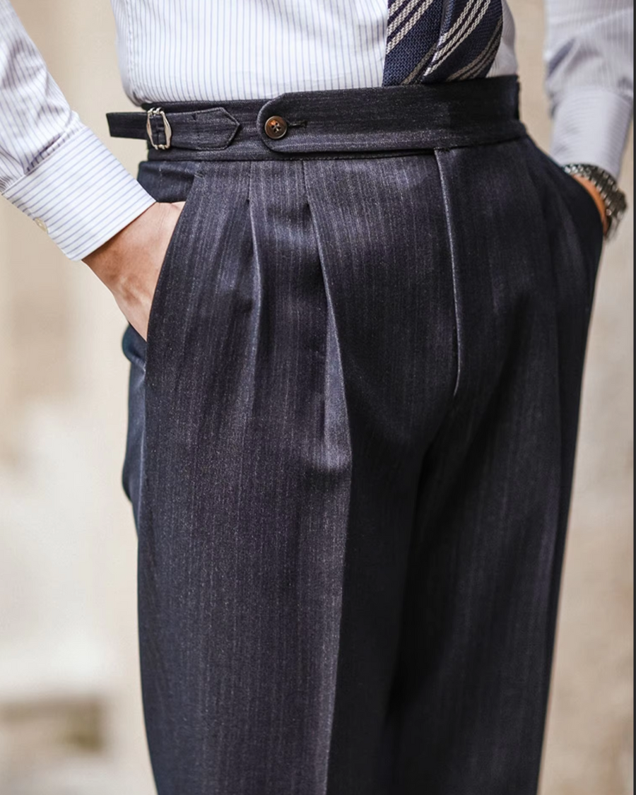 Tailored Business Slim Fit - Trousers CAAYWORLD MEN