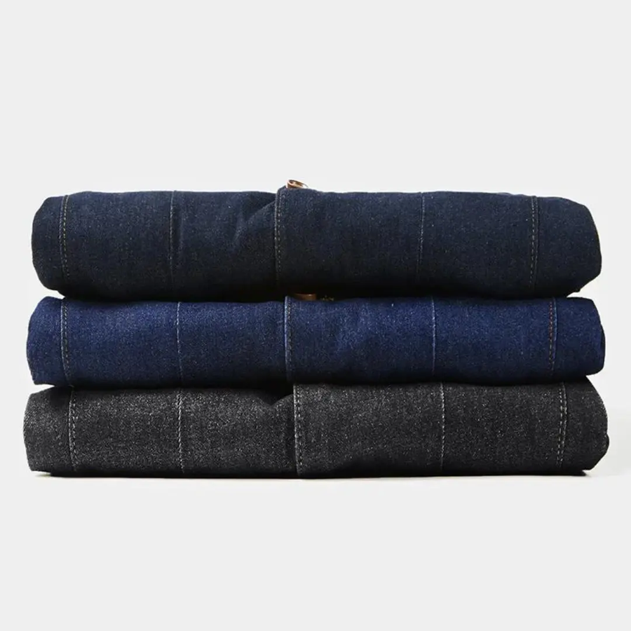 Tailored Denim Lapel - Blazer CAAYWORLD