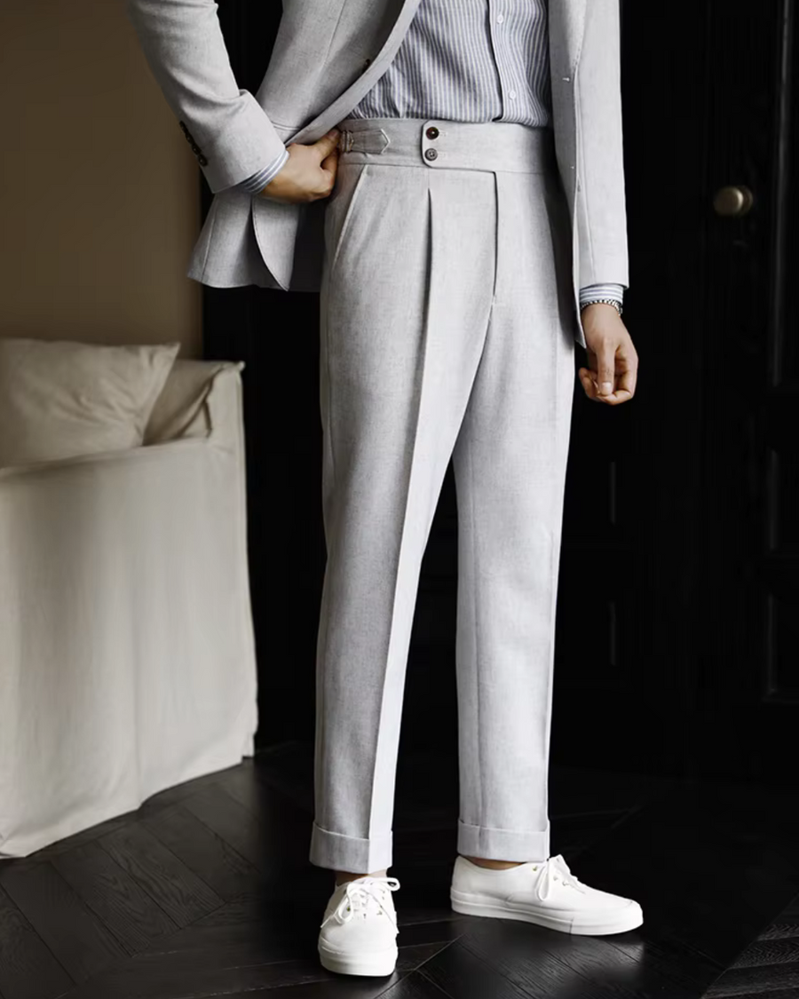 Tailored Gurkha High-Waist - Pants CAAYWORLD MEN