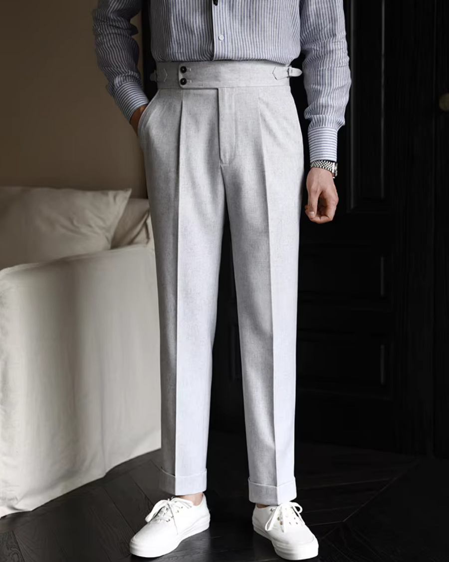 Tailored Gurkha High-Waist - Pants CAAYWORLD MEN