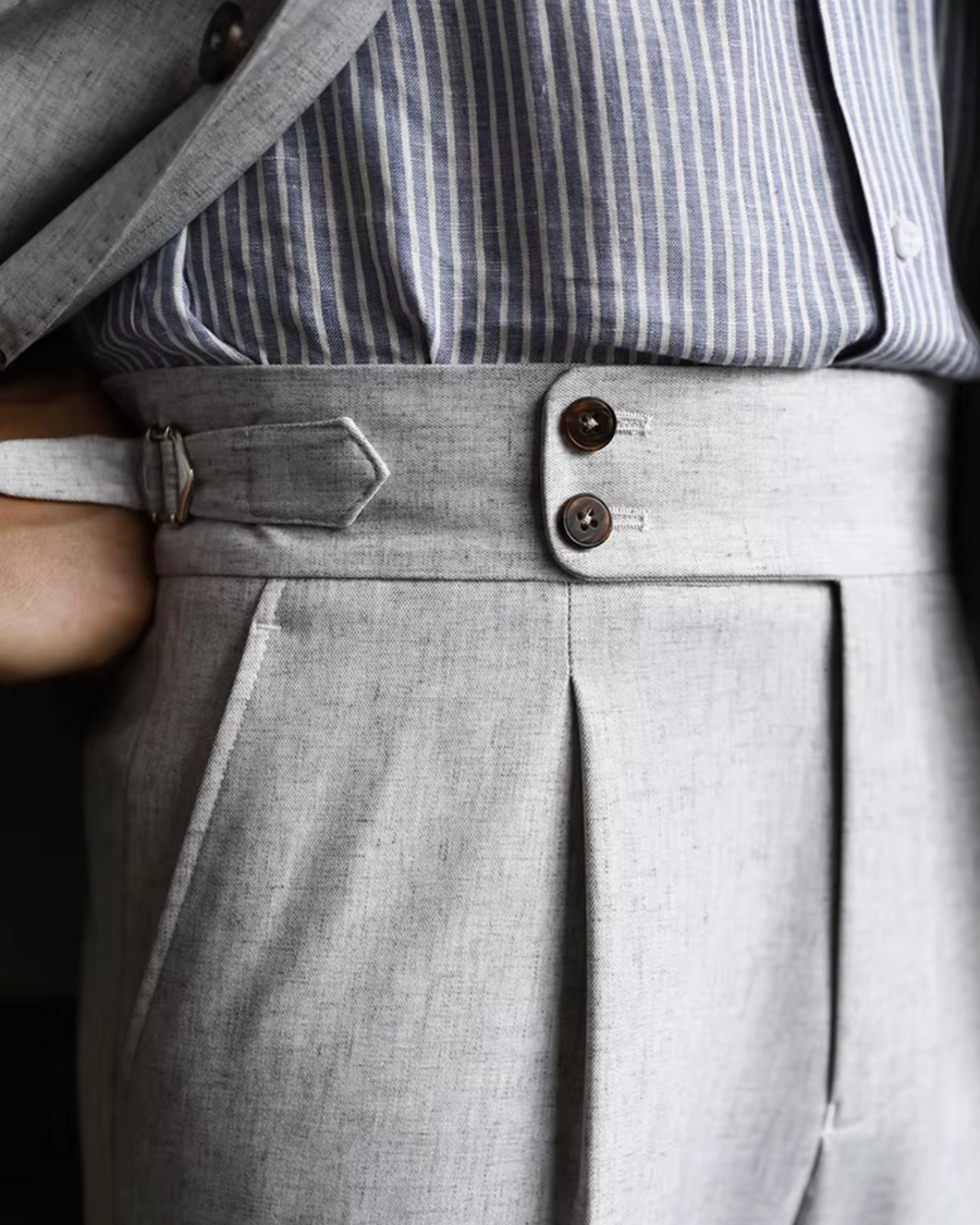 Tailored Gurkha High-Waist - Pants CAAYWORLD MEN