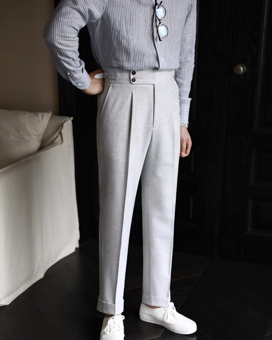 Tailored Gurkha High-Waist - Pants CAAYWORLD MEN