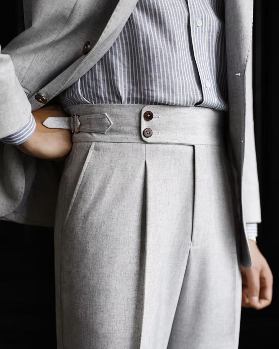 Tailored Gurkha High-Waist - Pants CAAYWORLD MEN