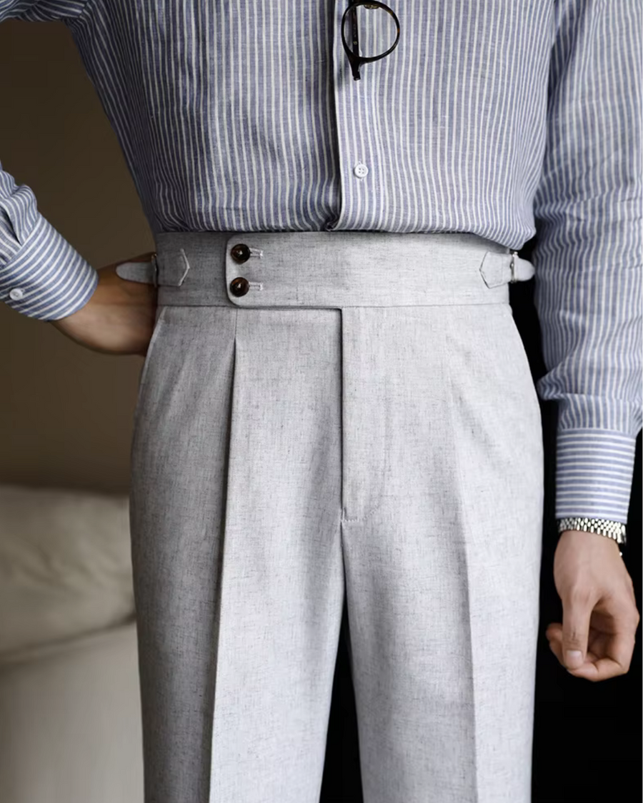 Tailored Gurkha High-Waist - Pants CAAYWORLD MEN