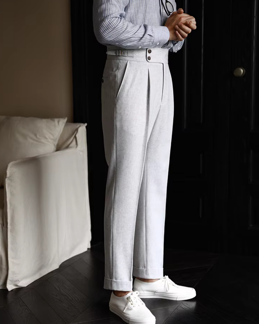 Tailored Gurkha High-Waist - Pants CAAYWORLD MEN