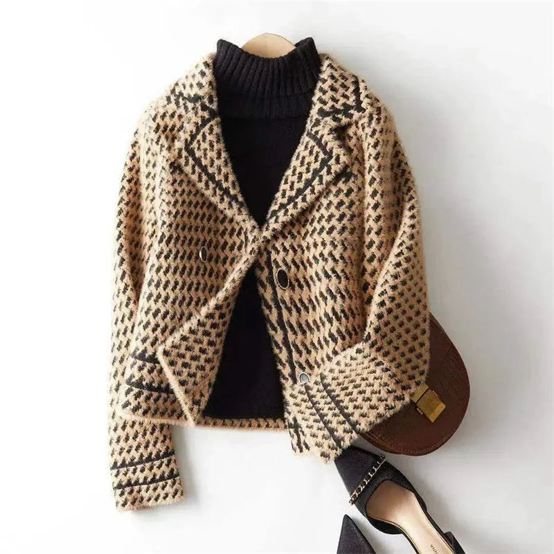 Tailored Houndstooth - Blazer CAAYWORLD