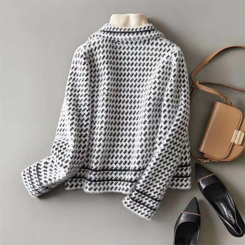 Tailored Houndstooth - Blazer CAAYWORLD