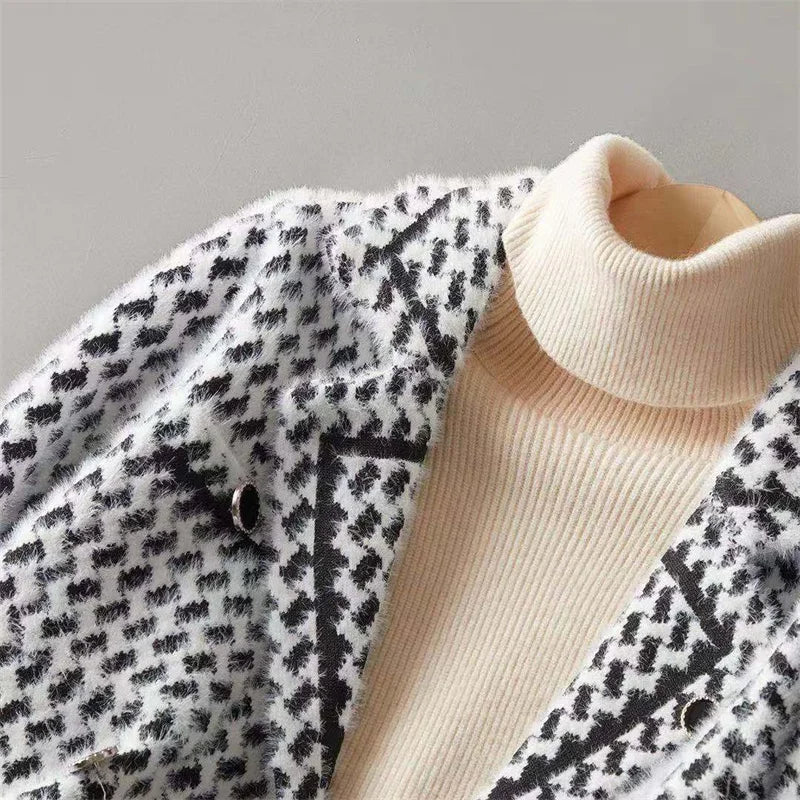 Tailored Houndstooth - Blazer CAAYWORLD