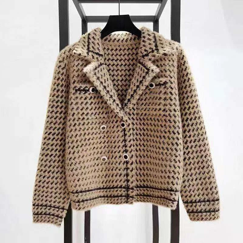 Tailored Houndstooth - Blazer CAAYWORLD