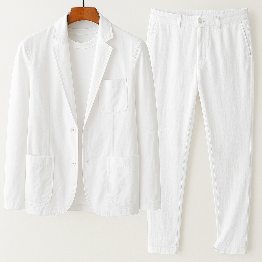 Tailored Linen - Two-Piece Set CAAYWORLD MEN