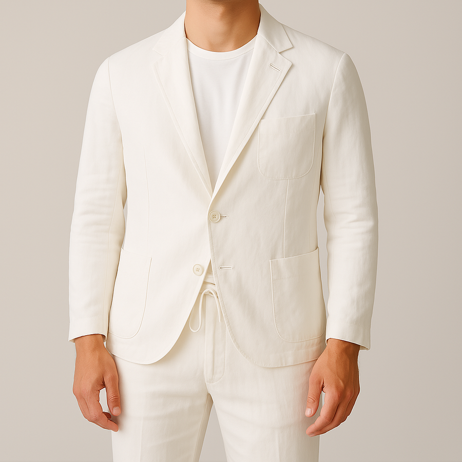 Tailored Linen - Two-Piece Set CAAYWORLD MEN