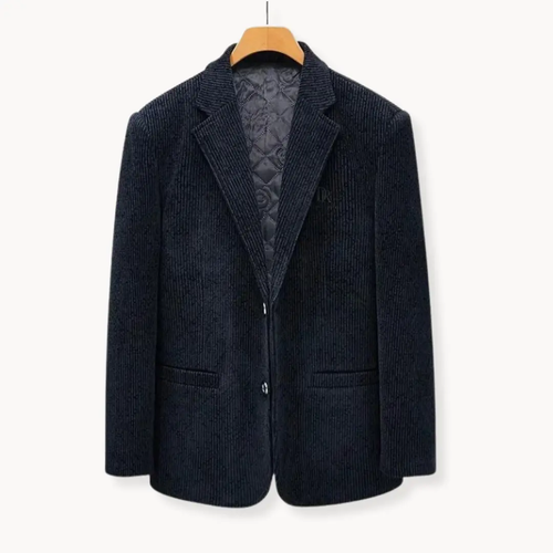 Tailored Single-Breasted Wool Blend - Blazer CAAYWORLD