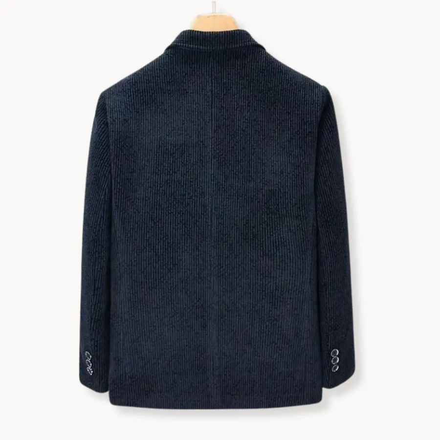 Tailored Single-Breasted Wool Blend - Blazer CAAYWORLD