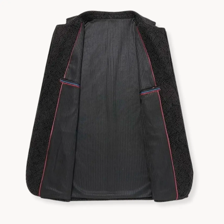 Tailored Single-Breasted Wool Blend - Blazer CAAYWORLD