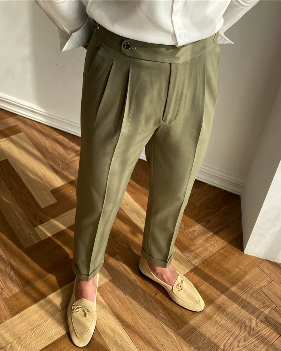 Tailored Straight-Leg - Trousers CAAYWORLD MEN