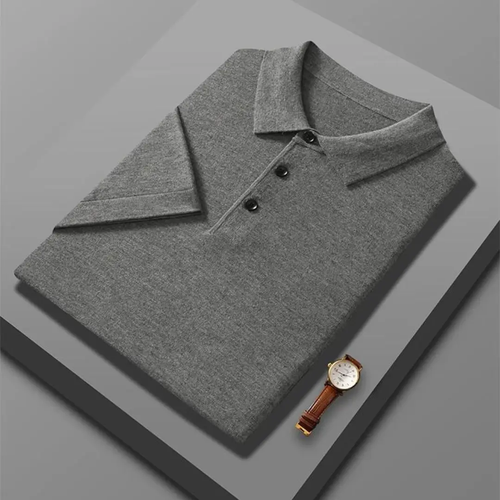 Tailored Wool Button-Down - Shirt CAAYWORLD