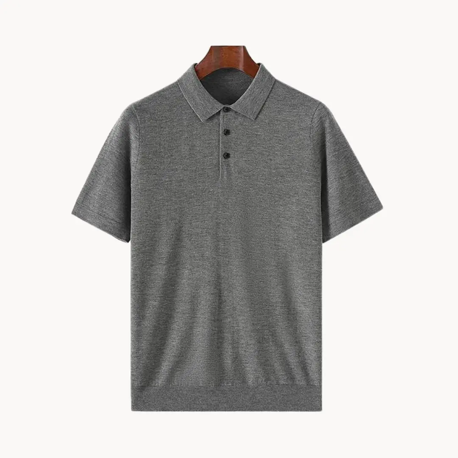 Tailored Wool Button-Down - Shirt CAAYWORLD