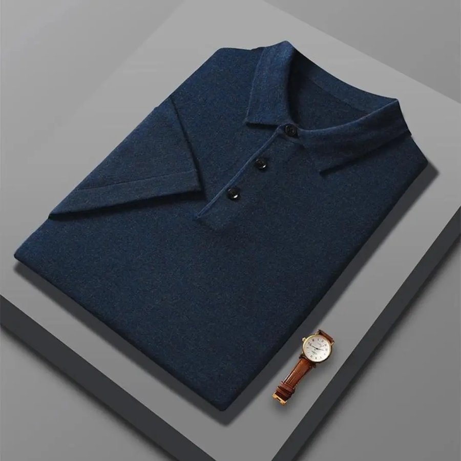 Tailored Wool Button-Down - Shirt CAAYWORLD