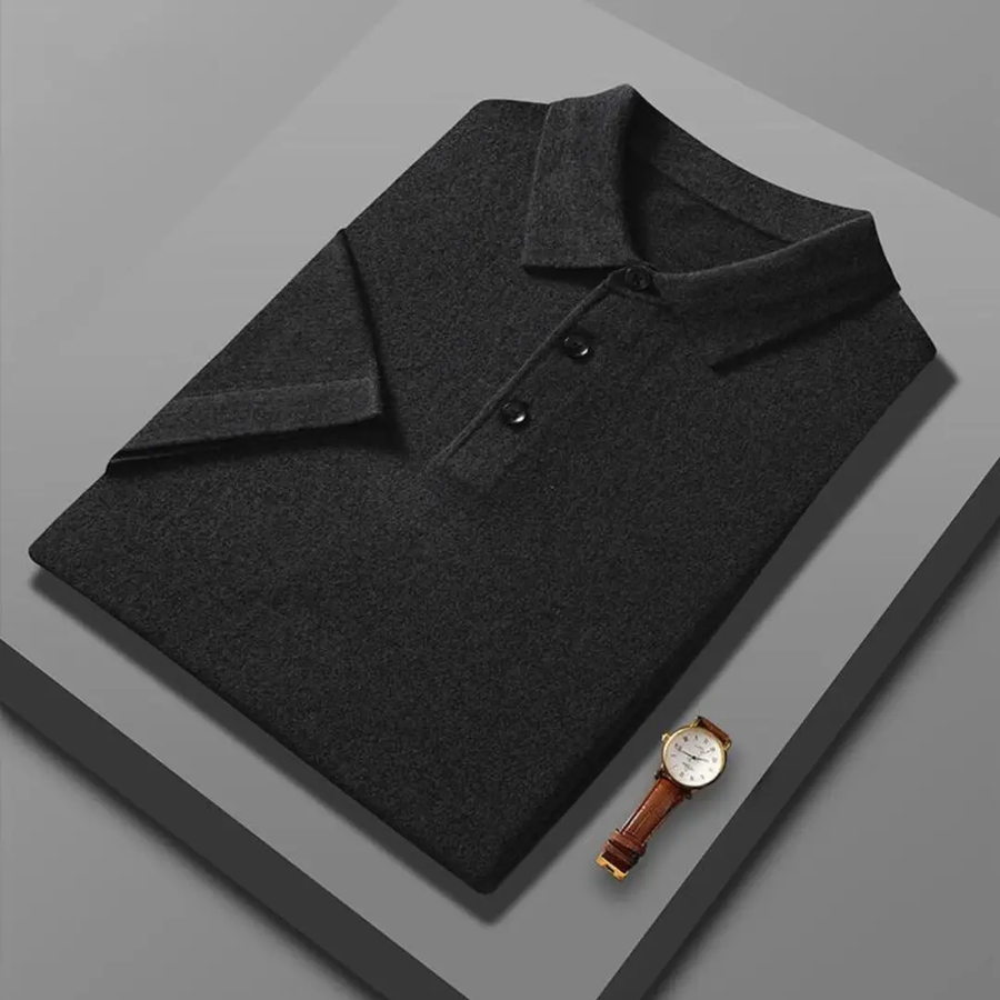Tailored Wool Button-Down - Shirt CAAYWORLD
