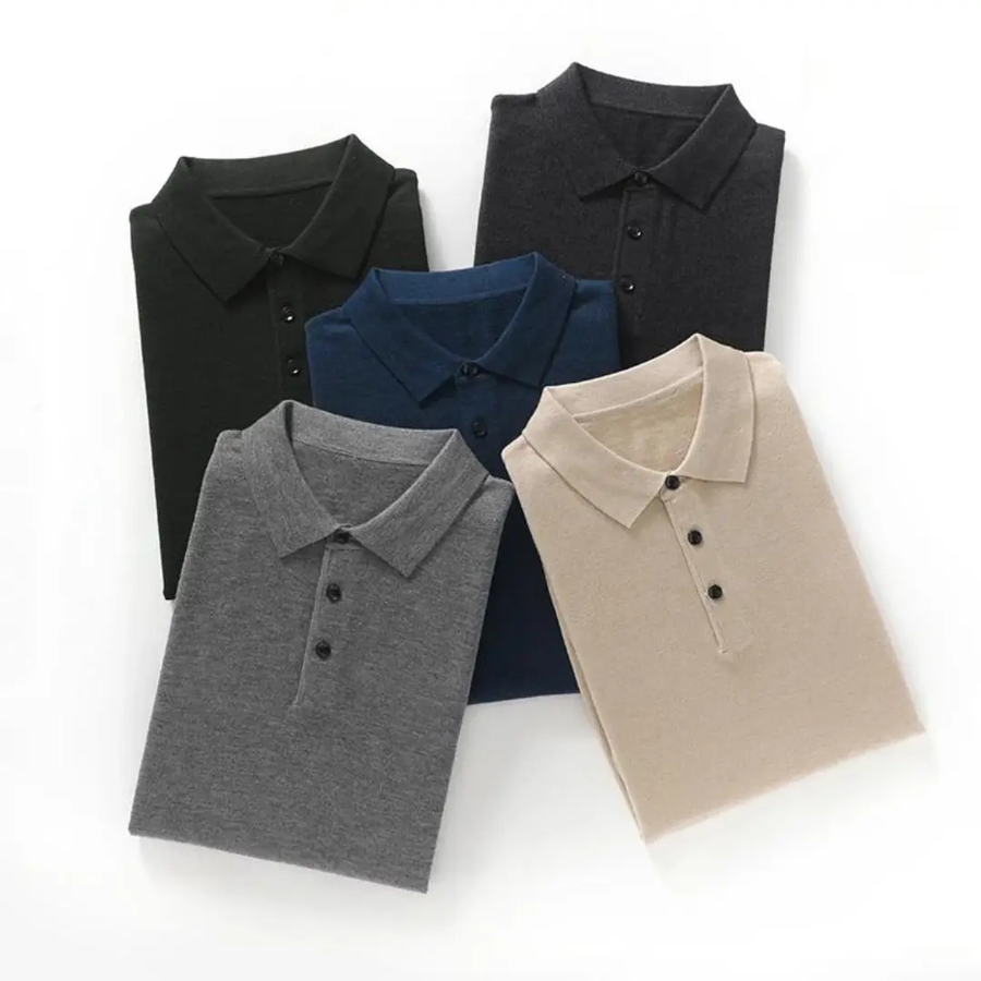 Tailored Wool Button-Down - Shirt CAAYWORLD