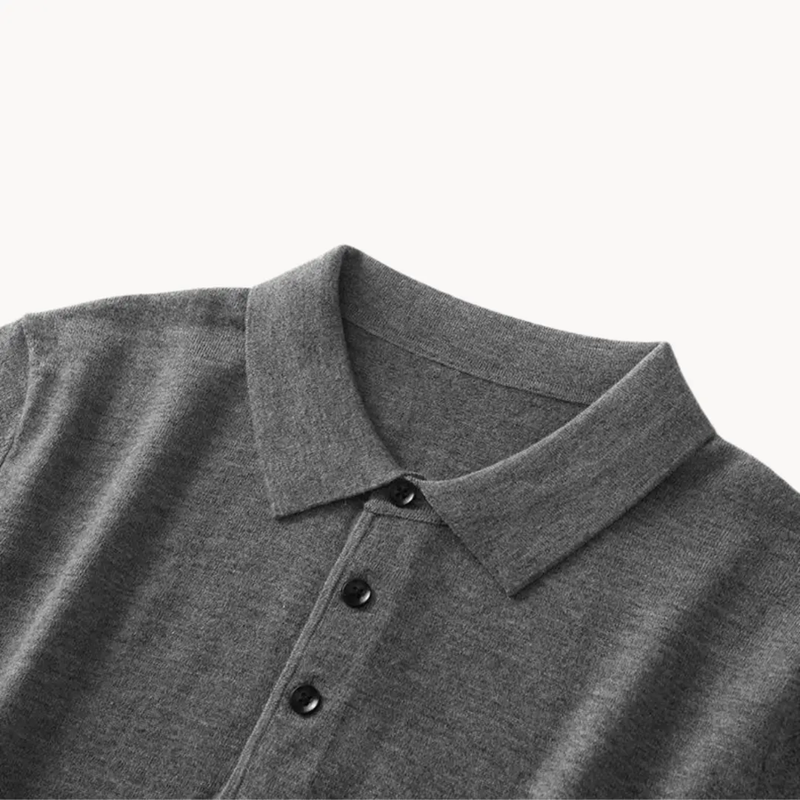 Tailored Wool Button-Down - Shirt CAAYWORLD