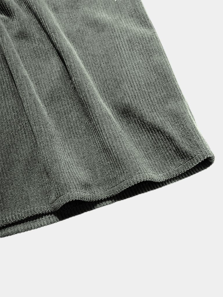 Textured Short Sleeve Shirt - CAAYWORLD CAAYWORLD