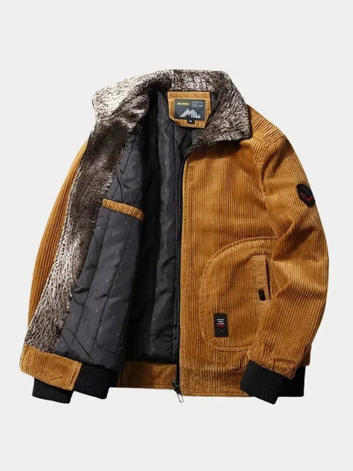 Thermal Windbreaker Corduroy Jacket - CAAYWORLD CAAYWORLD