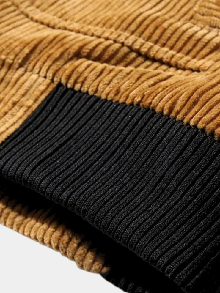 Thermal Windbreaker Corduroy Jacket - CAAYWORLD CAAYWORLD