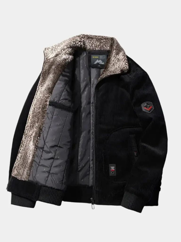 Thermal Windbreaker Corduroy Jacket - CAAYWORLD CAAYWORLD