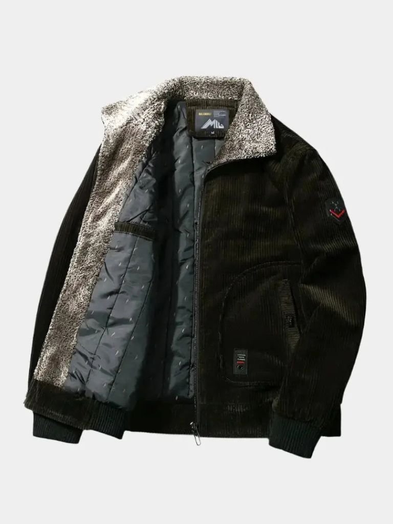 Thermal Windbreaker Corduroy Jacket - CAAYWORLD CAAYWORLD