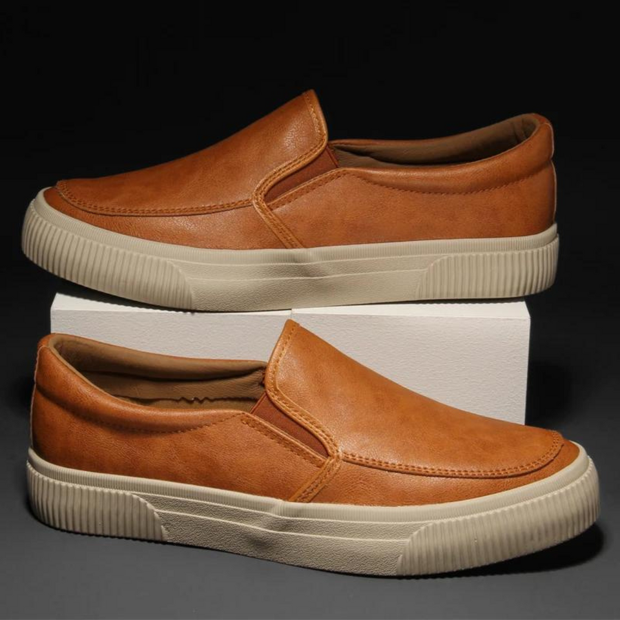 Timberland Leather Slip-On - Loafers CAAYWORLD MEN