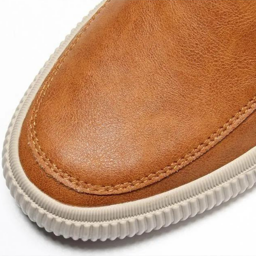 Timberland Leather Slip-On - Loafers CAAYWORLD MEN