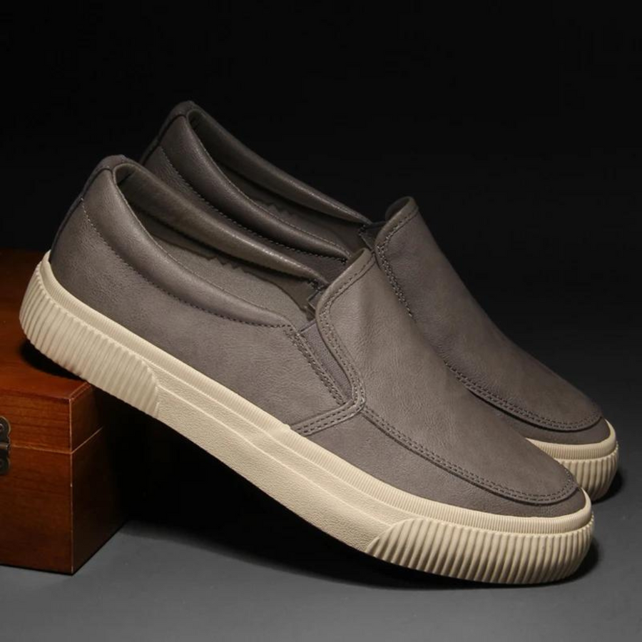 Timberland Leather Slip-On - Loafers CAAYWORLD MEN