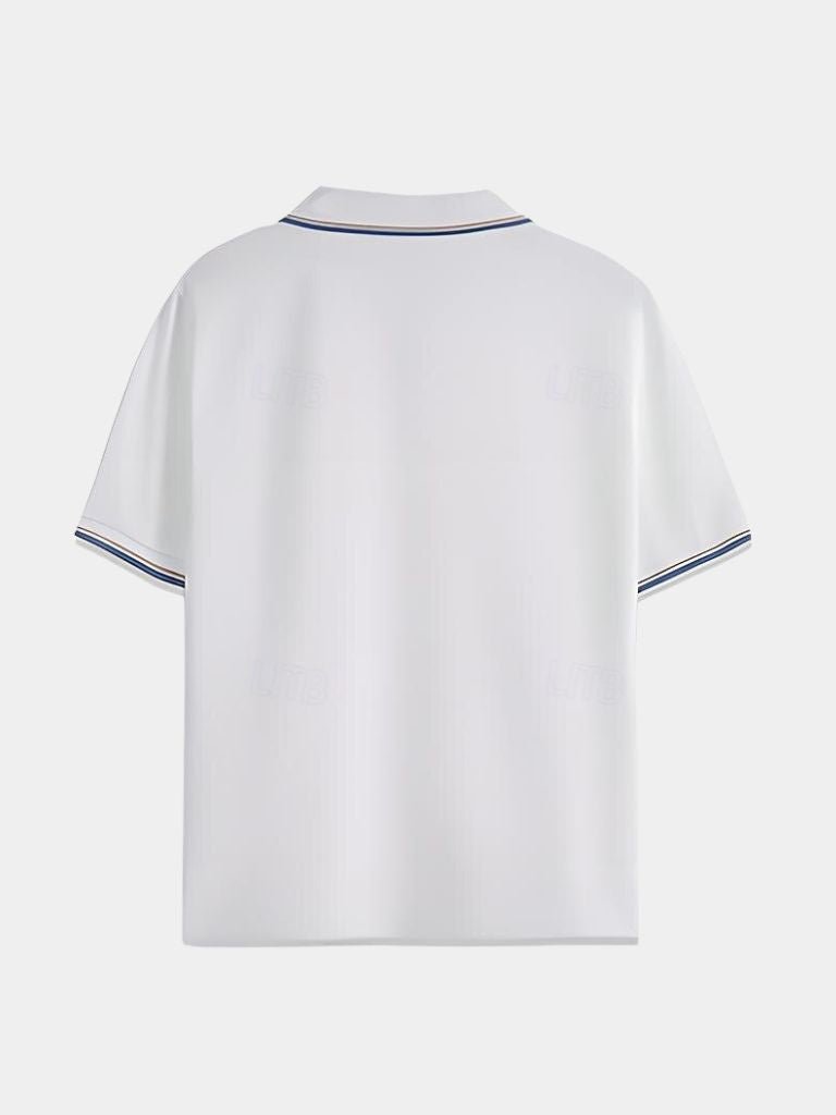 Timeless Black V-Neck Polo - CAAYWORLD CAAYWORLD