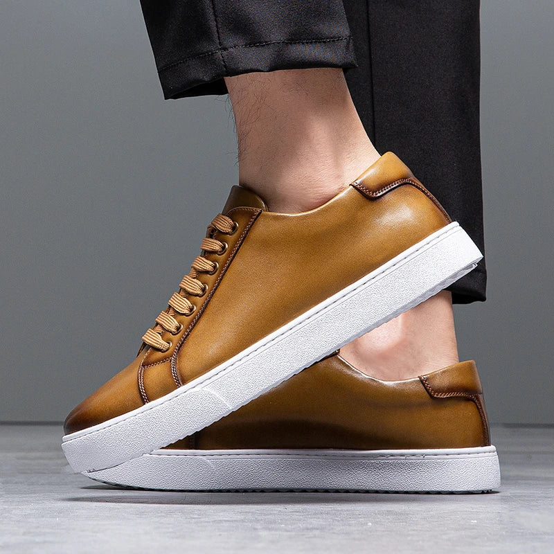 Torino Genuine Leather - Sneakers CAAYWORLD MEN