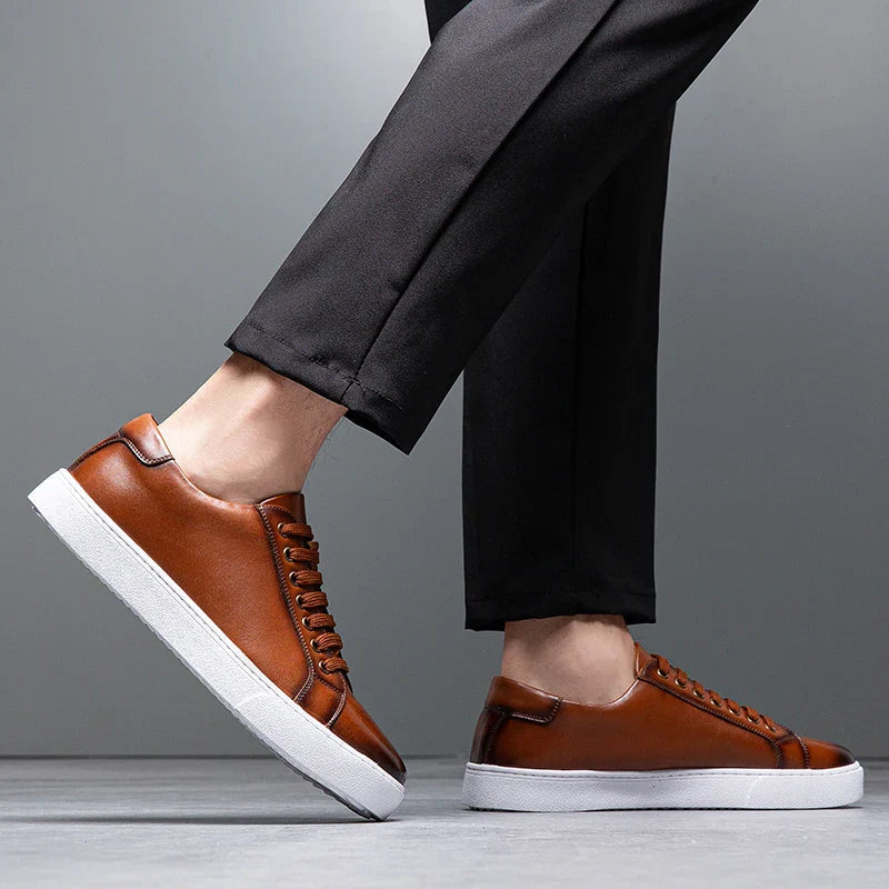 Torino Genuine Leather - Sneakers CAAYWORLD MEN