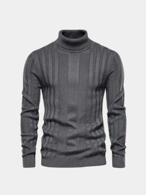 Turtleneck Knitwear Pullover Sweater - CAAYWORLD CAAYWORLD