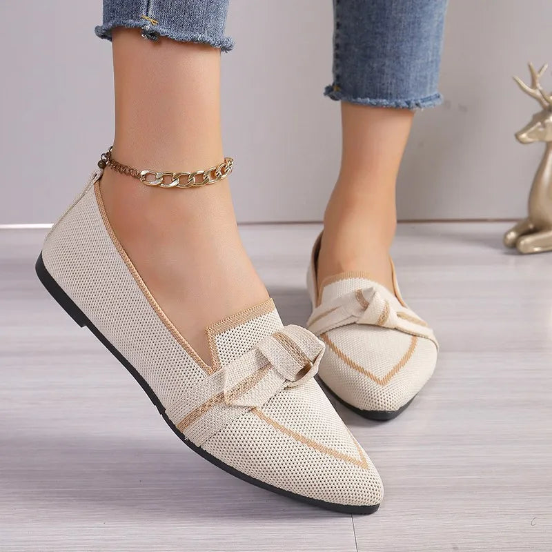 Twist Knot Slip-On - Loafers CAAYWORLD
