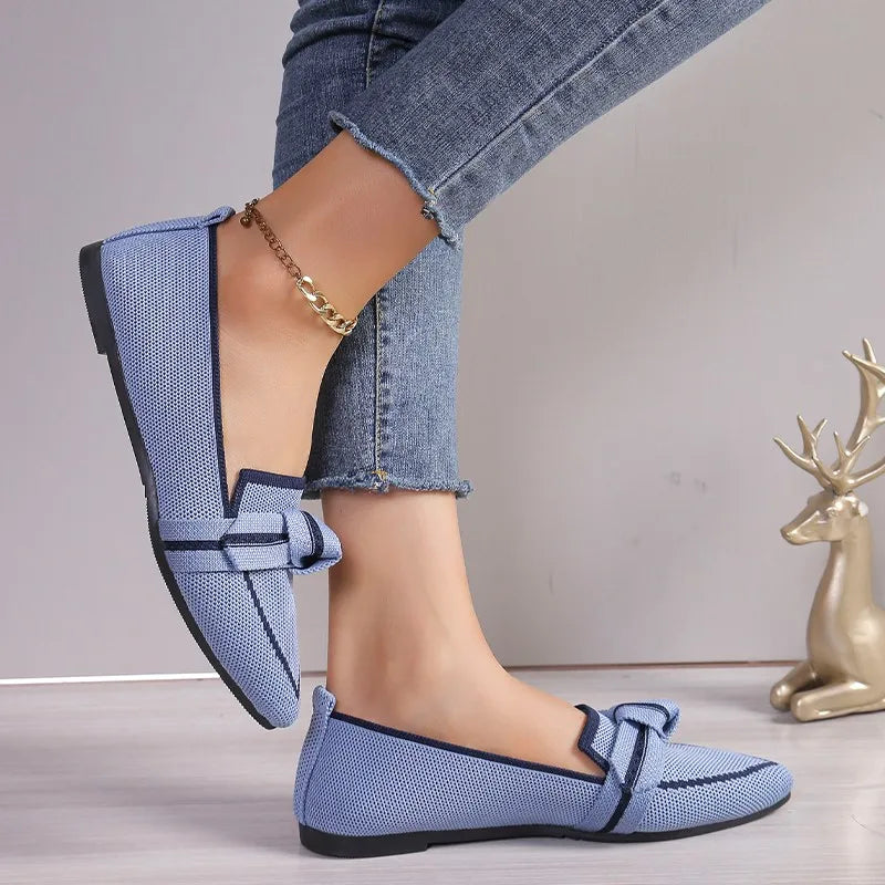 Twist Knot Slip-On - Loafers CAAYWORLD