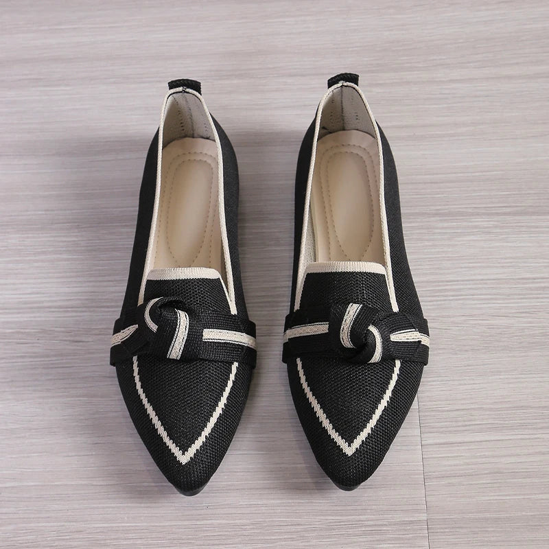Twist Knot Slip-On - Loafers CAAYWORLD
