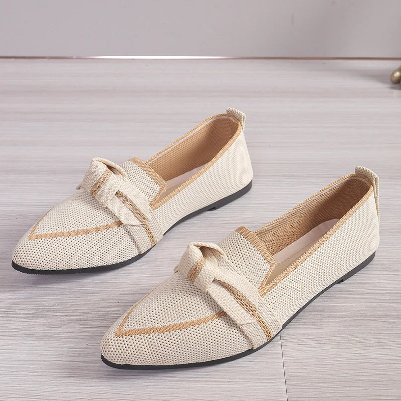 Twist Knot Slip-On - Loafers CAAYWORLD